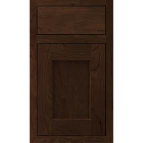 Square Bombay Dark Finish Square Cabinets