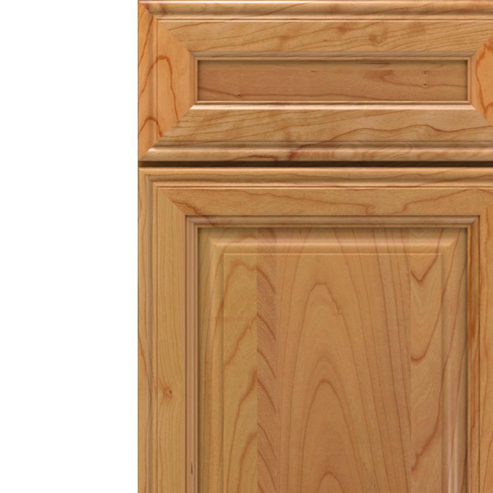 Square Natural Light Finish Square Cabinets