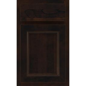 Square Chocolate Dark Finish Square Cabinets