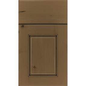 Square Frappe Black Glaze Glaze - Stain Square Cabinets