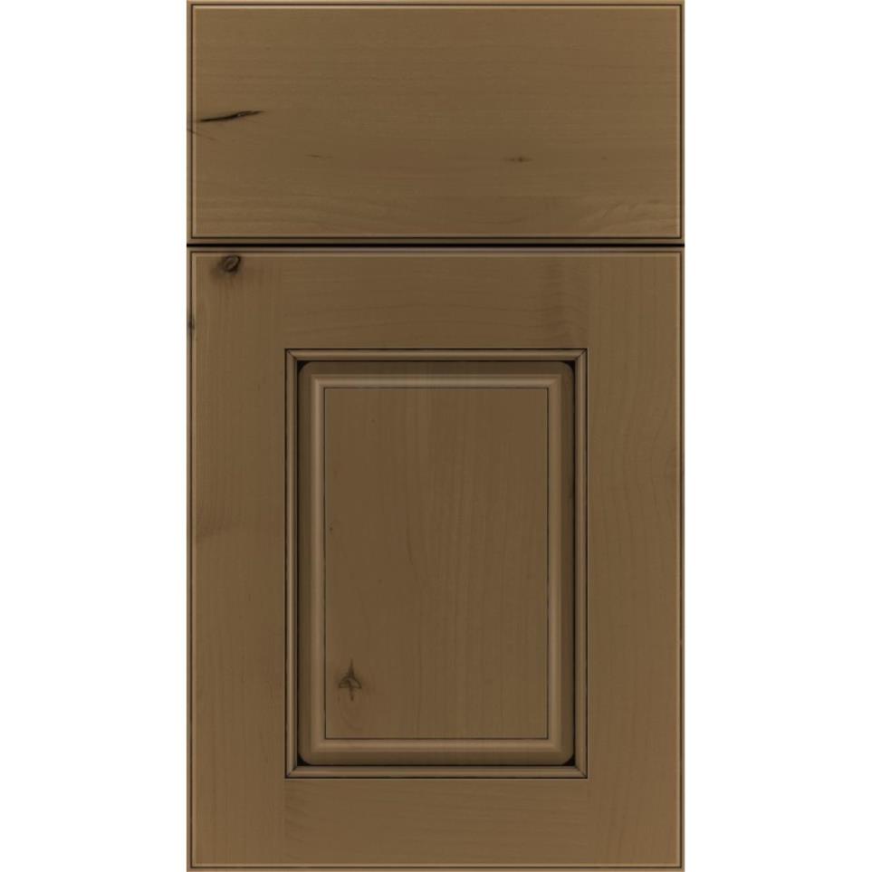 Square Frappe Black Glaze Glaze - Stain Square Cabinets