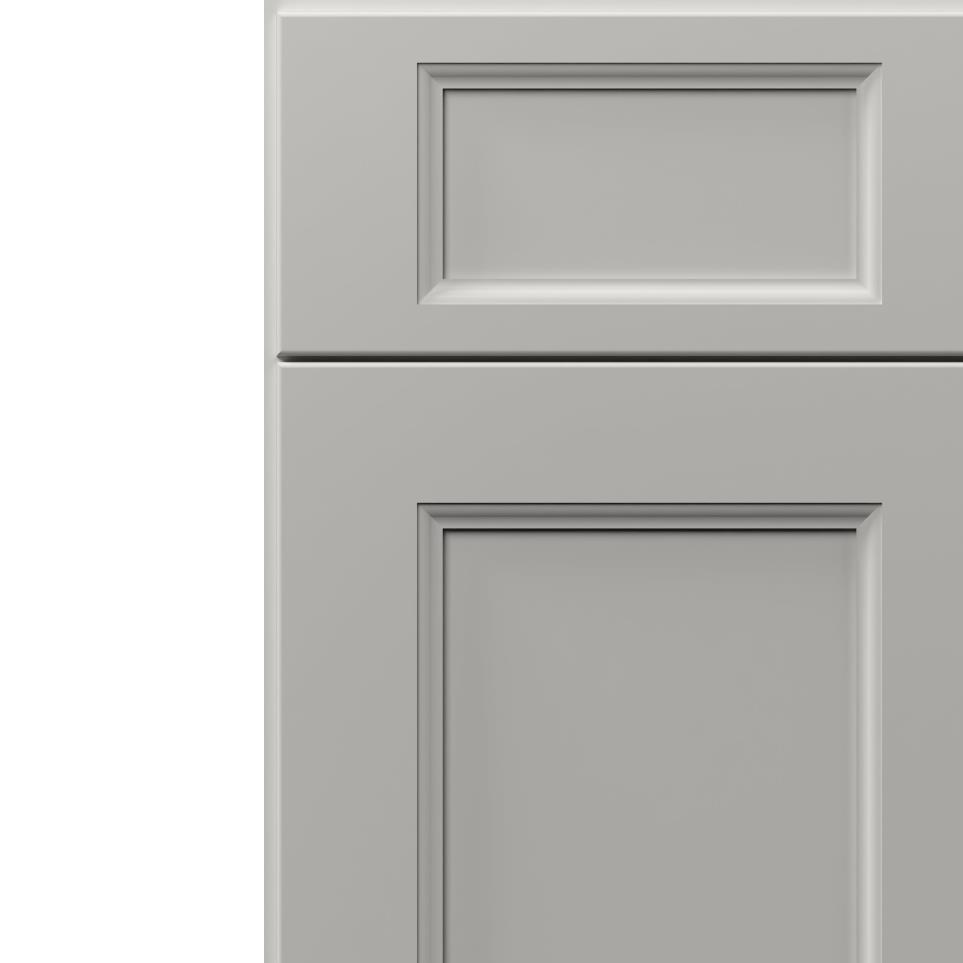 Square Cloud White Paint - Grey Square Cabinets