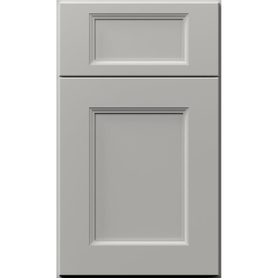 Square Cloud White Paint - Grey Square Cabinets