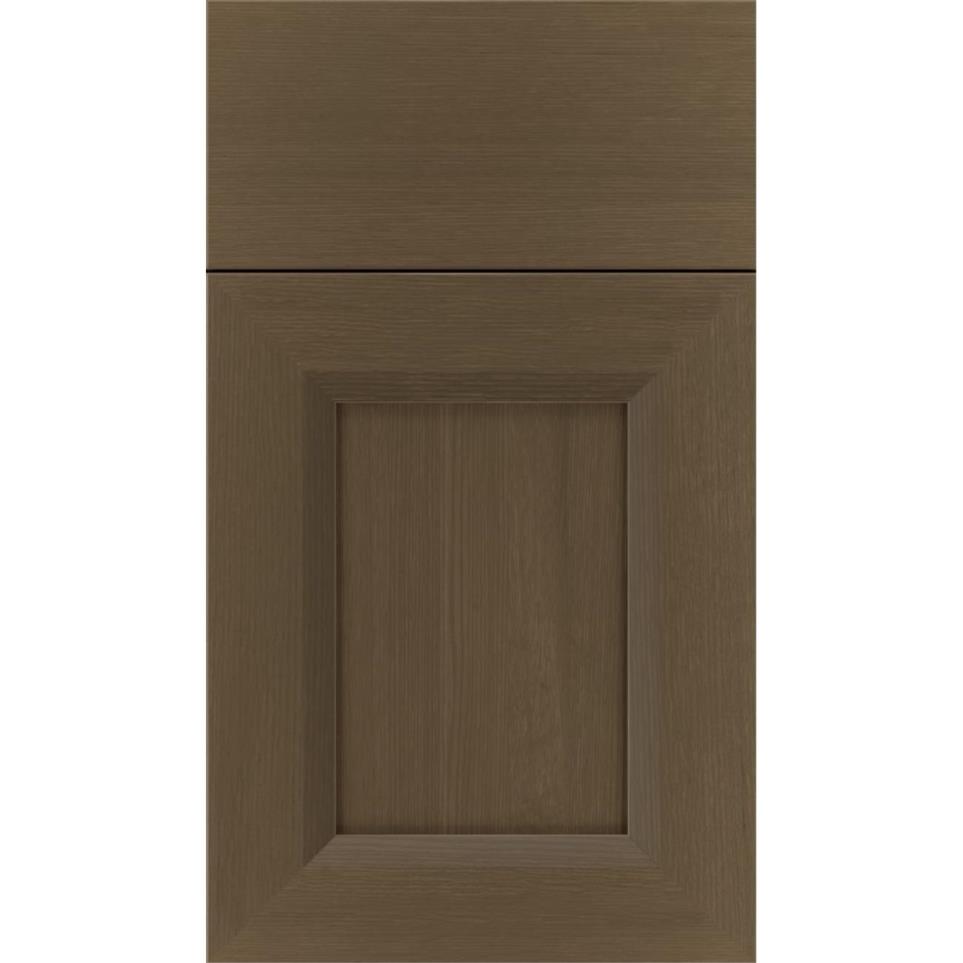 Square Cortado Medium Finish Square Cabinets