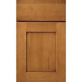 Square Coffee Medium Finish Square Cabinets