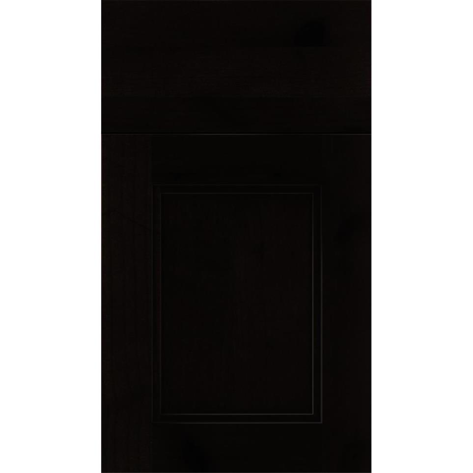 Square Espresso Black Glaze Glaze - Stain Square Cabinets