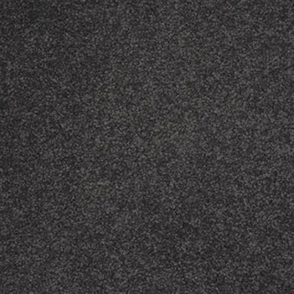 Textured Saxony Sanctuary Black Carpet