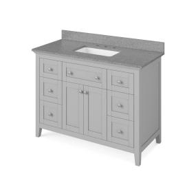 Base with Sink Top Grey Grey / Black Vanities