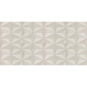 Tile Kaleidoscope Satin Beige/Tan Tile