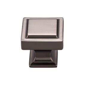 Knob Ash Gray Chrome Knobs