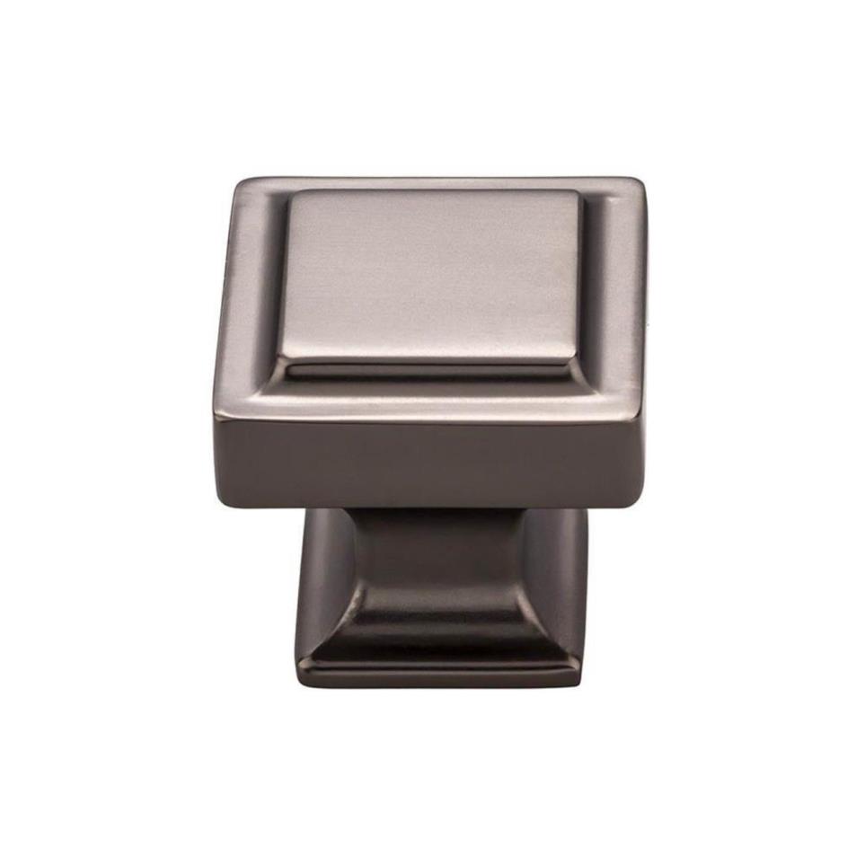 Knob Ash Gray Chrome Knobs