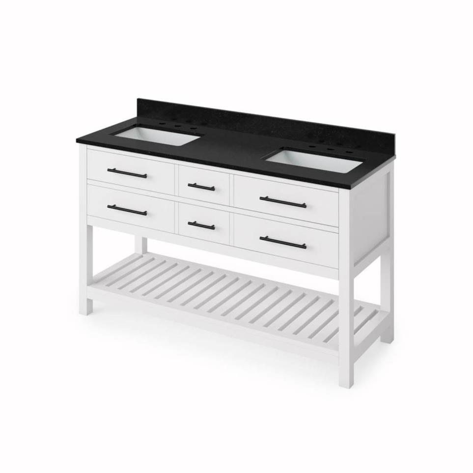 Base with Sink Top White White Vanities