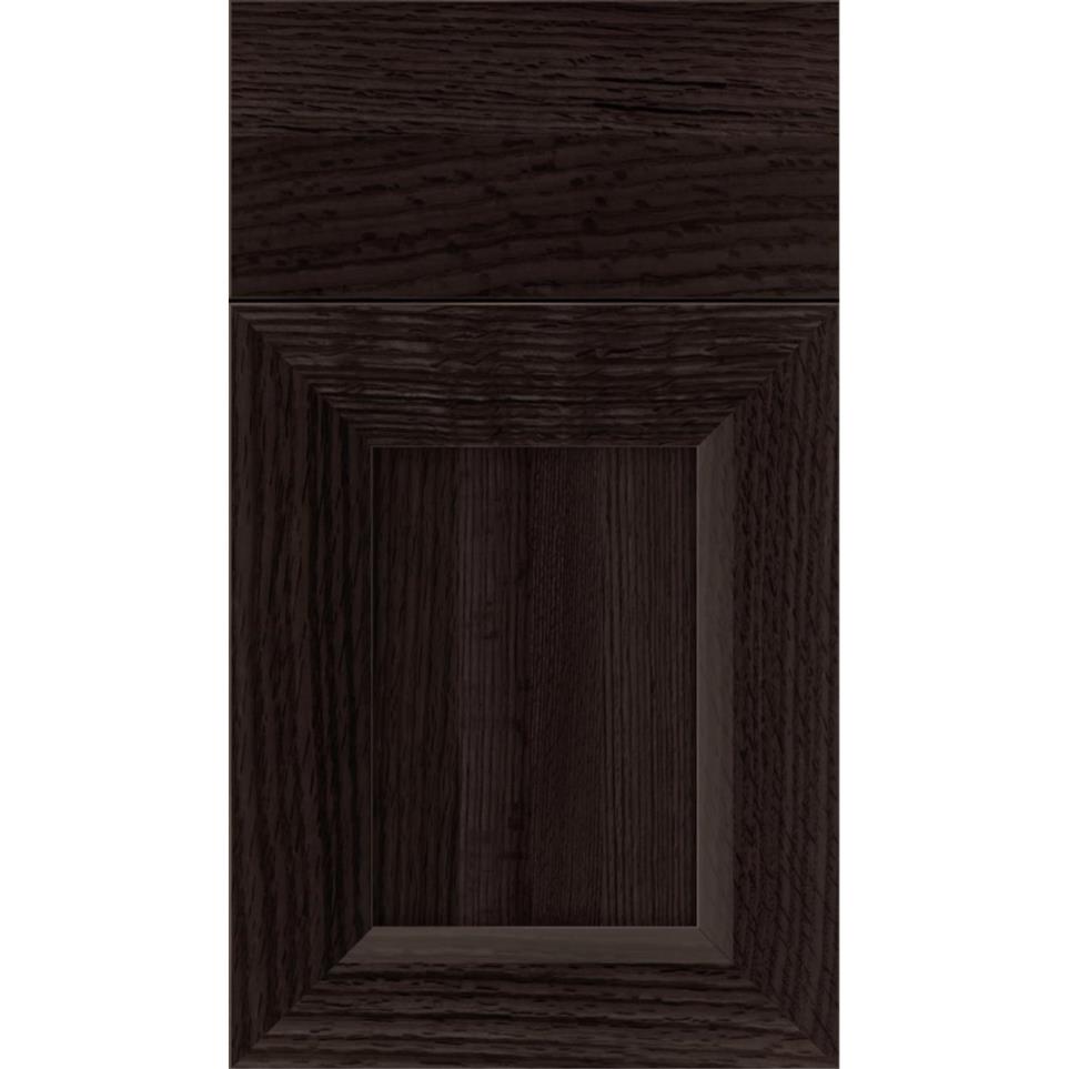 Square Charcoal Dark Finish Square Cabinets