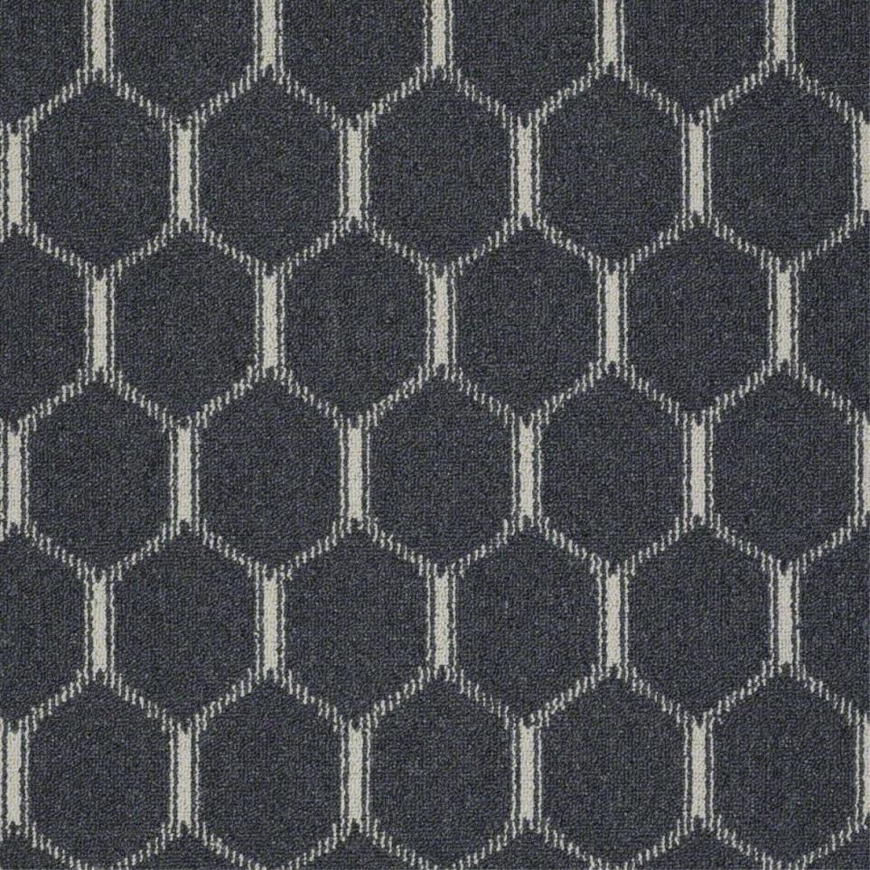 Loop Black Sands Blue Carpet
