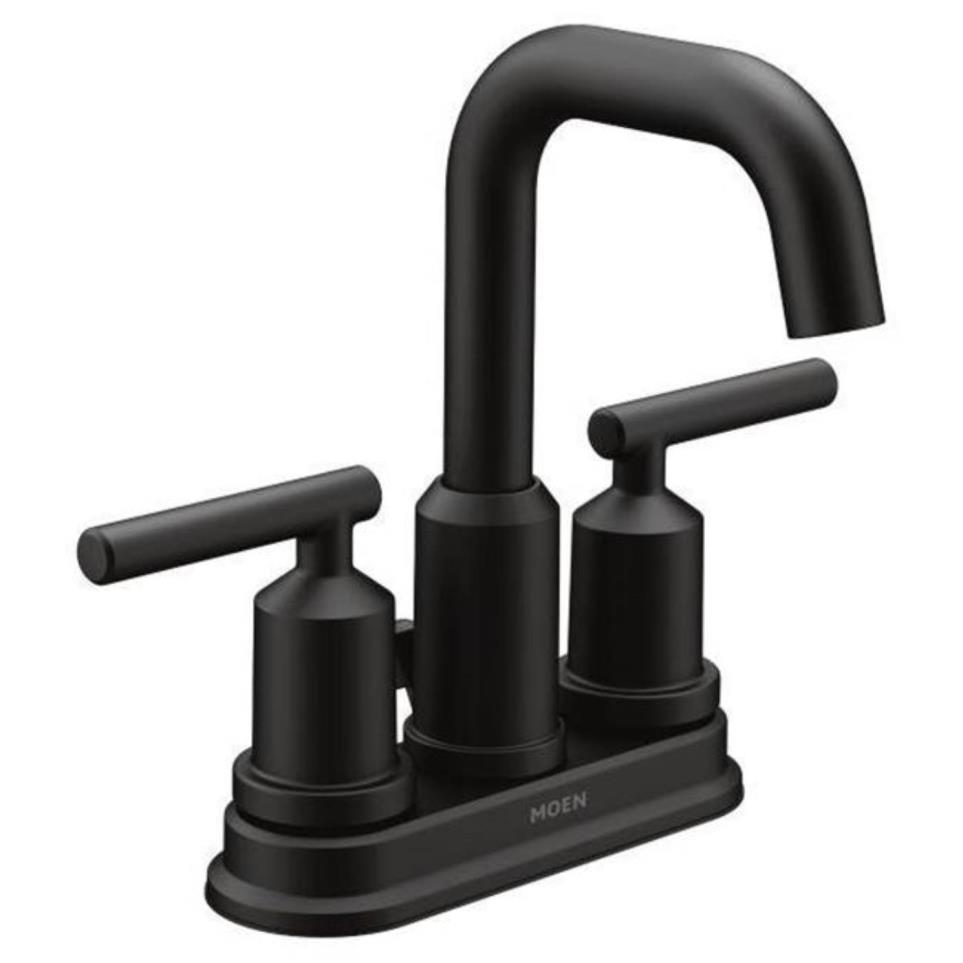 Moen Bath Matte Black Two Handle Bathroom Faucet 6150Bl ProSource Wholesale