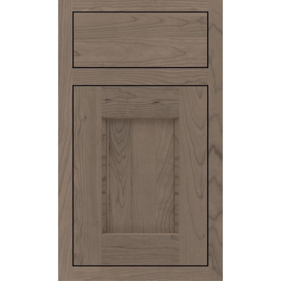 Square Cliff Medium Finish Square Cabinets