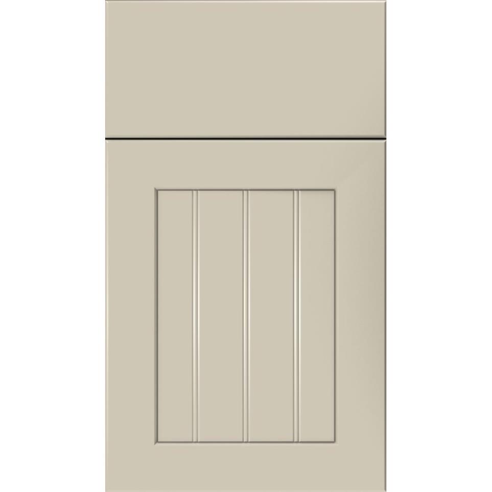 Square Satin Daybreak Paint - Grey Square Cabinets