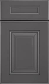 Square Peppercorn Paint - Grey Cabinets