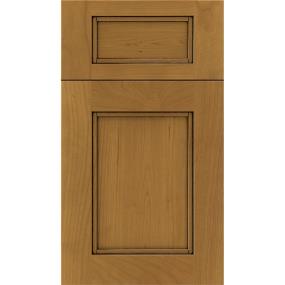 5 Piece Ginger Black Glaze Glaze - Stain 5 Piece Cabinets