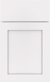 White With Grey Stone Penned