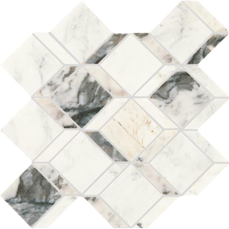 Mosaic Illusive Polished Gray Tile