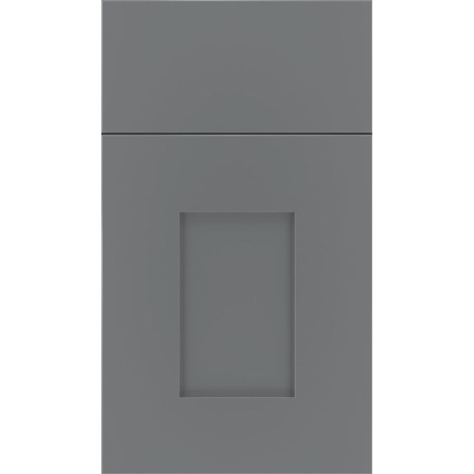 Square Cloudburst Paint - Grey Square Cabinets