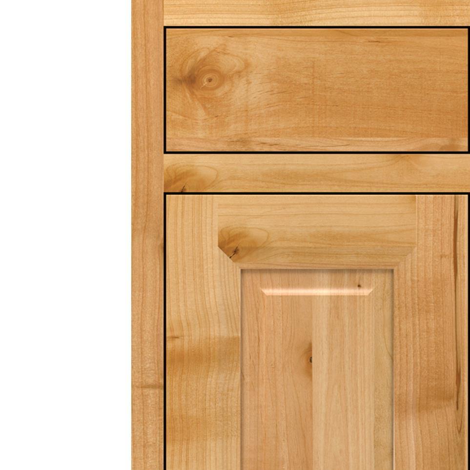 Inset Natural Light Finish Inset Cabinets