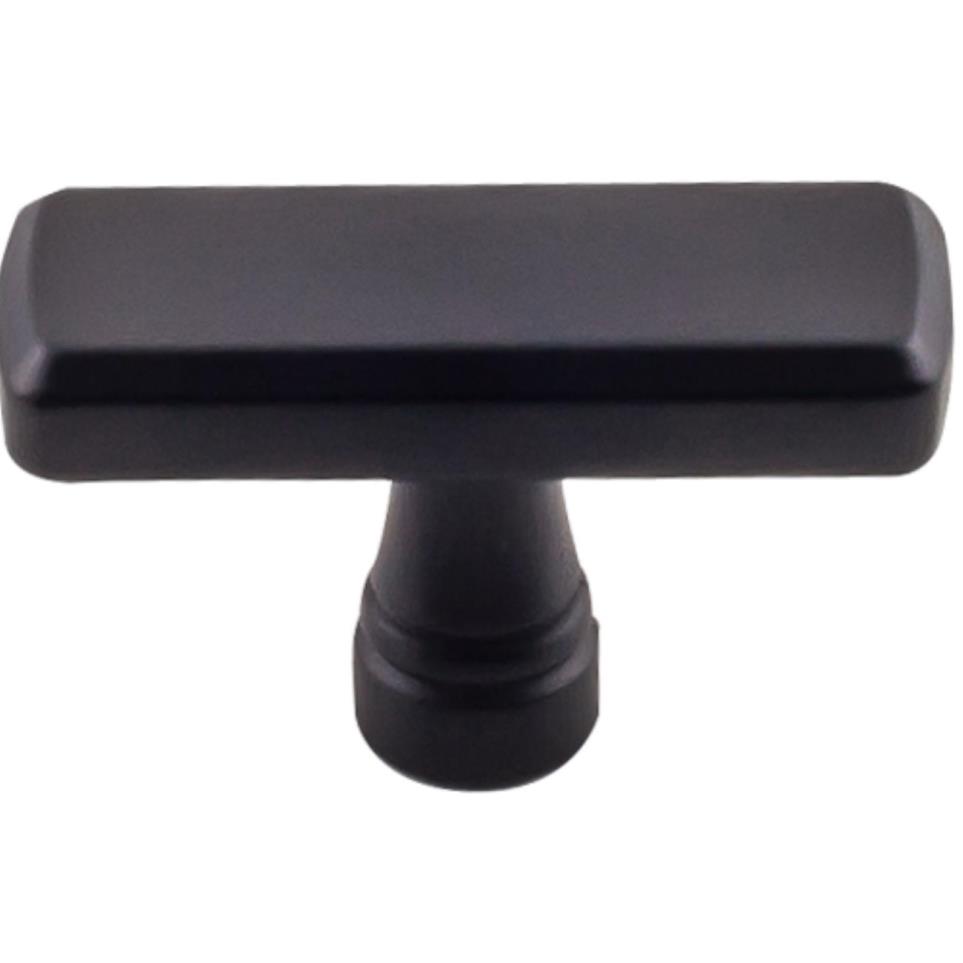 Knob Flat Black Black Knobs