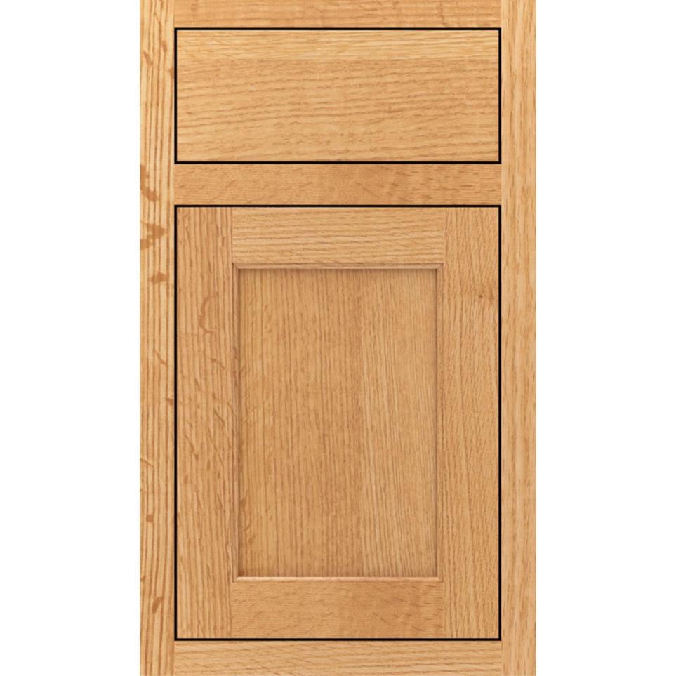 Square Natural Light Finish Square Cabinets