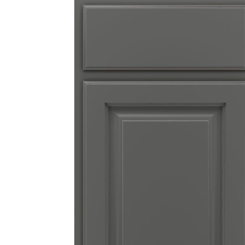 Square Galaxy Smoke Opaque Paint - Grey Square Cabinets