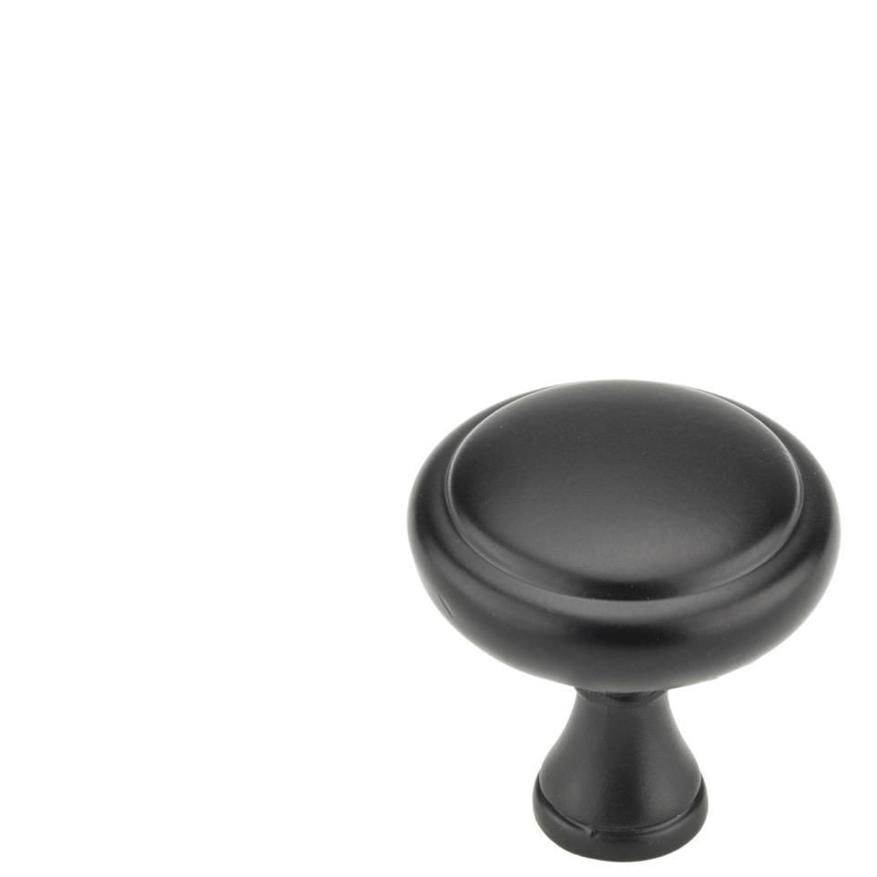 Knob Matte Black Black Knobs