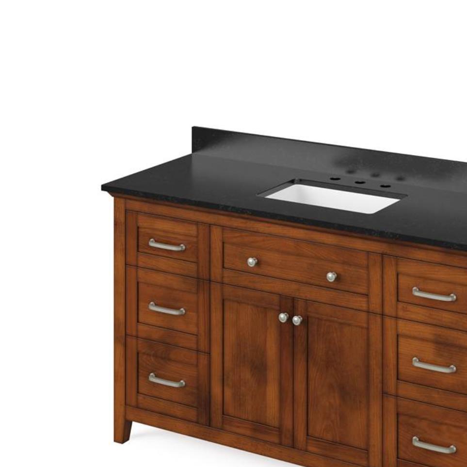 Base with Sink Top Chocolate Dark Finish Vanities