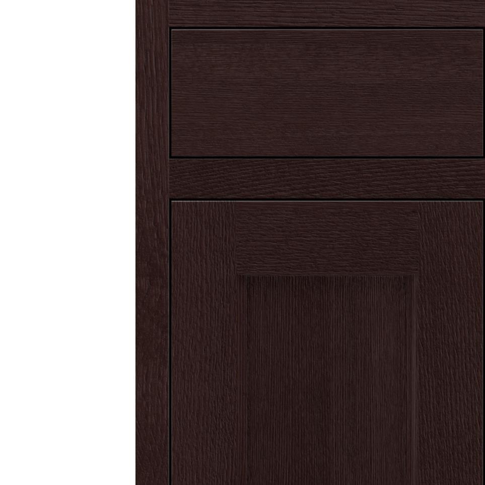 Inset Stout Dark Finish Inset Cabinets