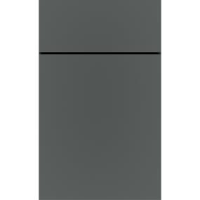 Slab Moonstone Paint - Grey Slab Cabinets