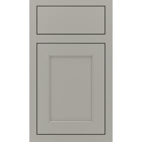 Square Stamped Concrete Paint - Grey Square Cabinets