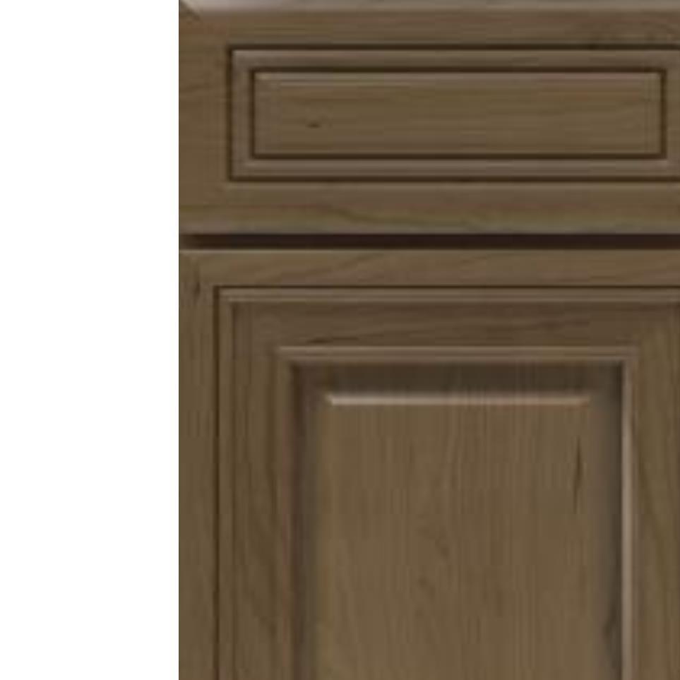 Square Morel Medium Finish Square Cabinets