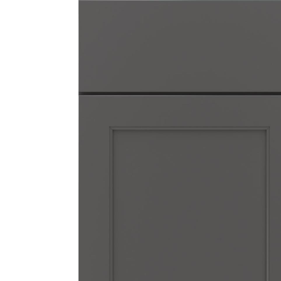 Square Peppercorn Paint - Grey Square Cabinets