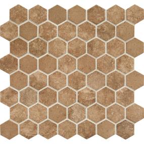 Mosaic Legacy Sepia Matte Brown Tile