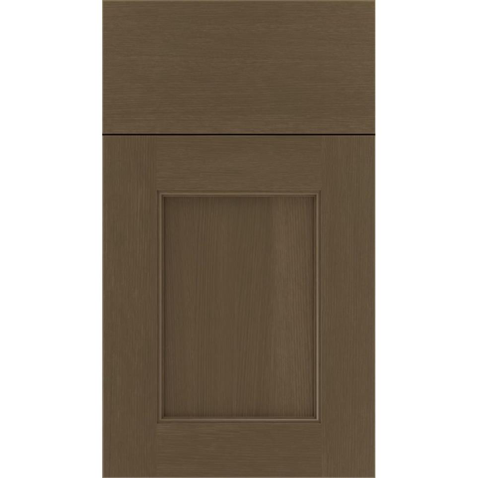 Square Cortado Medium Finish Square Cabinets