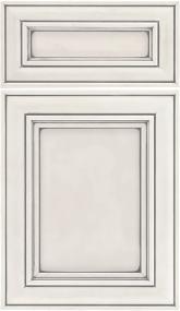 Square Alabaster Pewter Glaze Glaze - Paint Cabinets