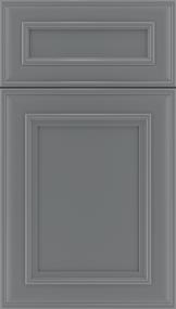 Square Cloudburst Paint - Grey Square Cabinets