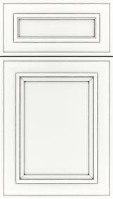 Square Whitecap Black Glaze Glaze - Paint Square Cabinets