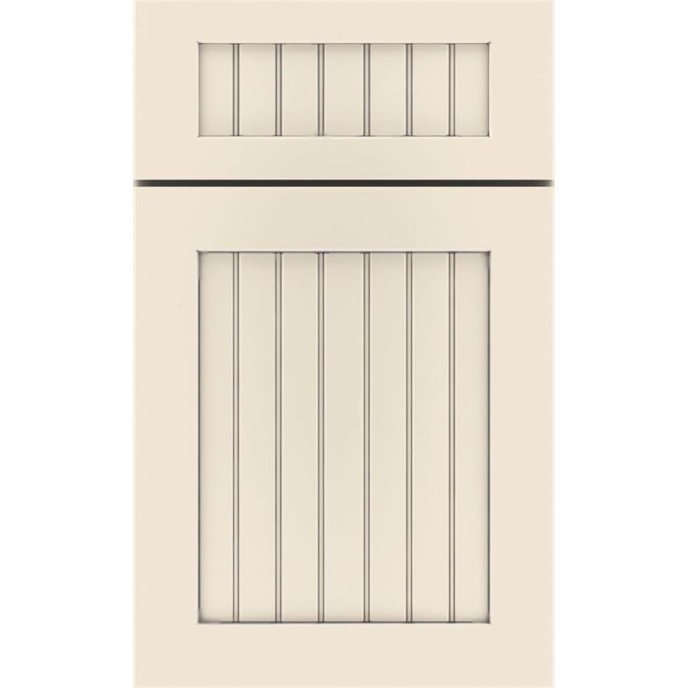 5 Piece Coconut Grey Stone Glaze - Paint 5 Piece Cabinets