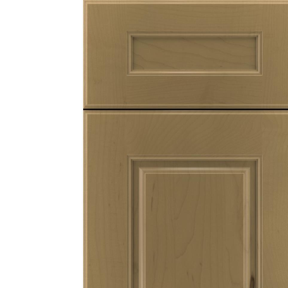 5 Piece Frappe Medium Finish 5 Piece Cabinets