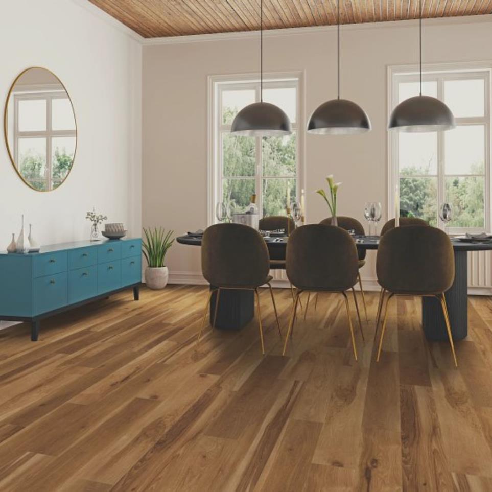 Plank Blended Sienna Medium Finish Vinyl