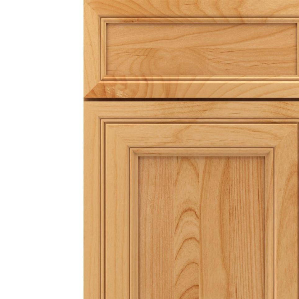 Square Natural Light Finish Square Cabinets