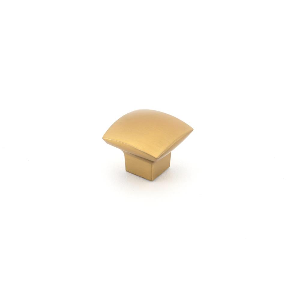 Knob Aurum Brushed Gold Brass / Gold Knobs