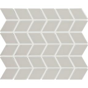 Mosaic Desert Gray Glossy Gray Tile