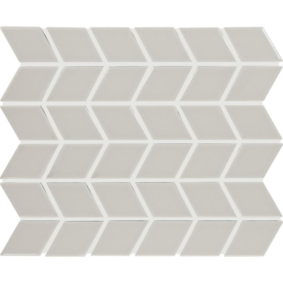 Mosaic Desert Gray Glossy Gray Tile