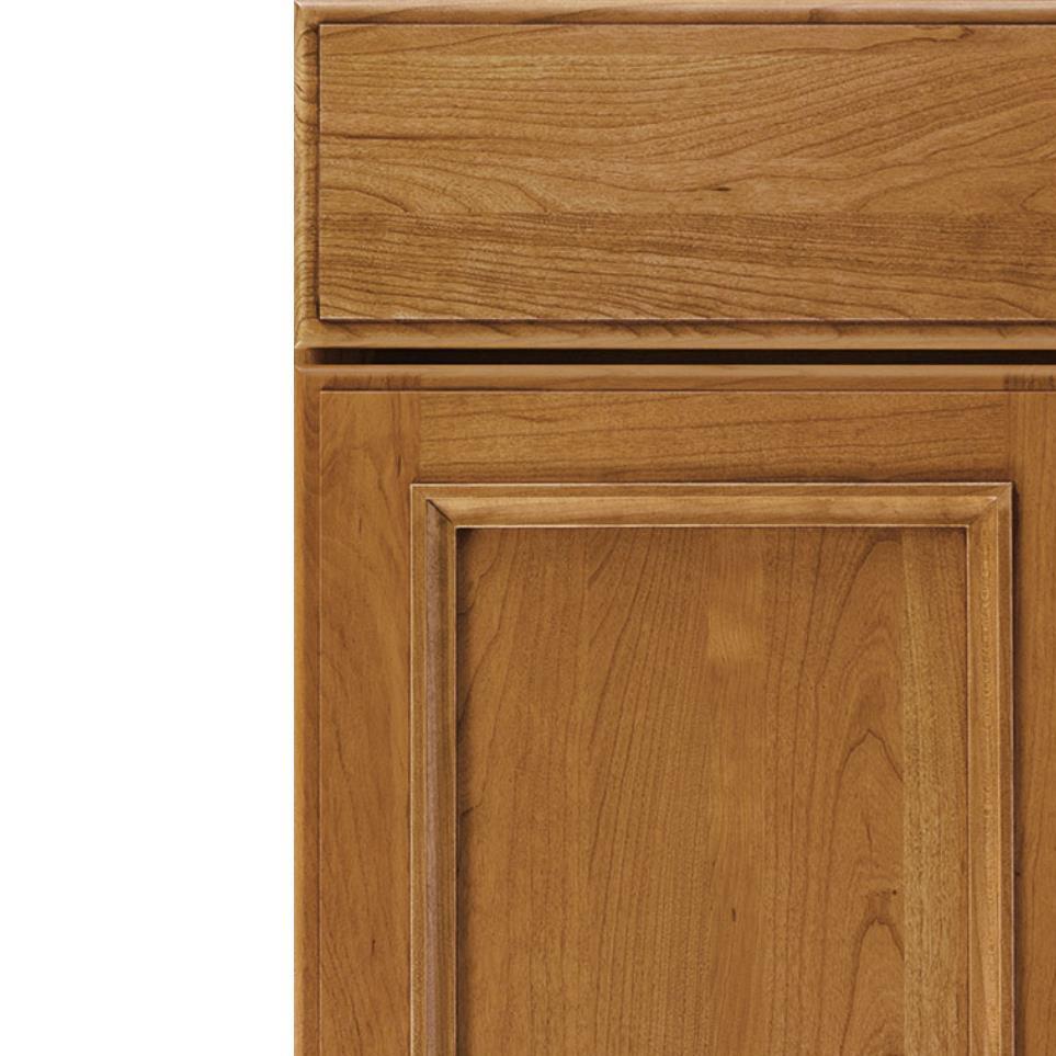 Square Natural Coffee Medium Finish Square Cabinets